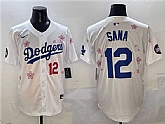 Men's Los Angeles Dodgers #12 Sana White 2025 Tokyo Series Limited Stitched Jersey,baseball caps,new era cap wholesale,wholesale hats